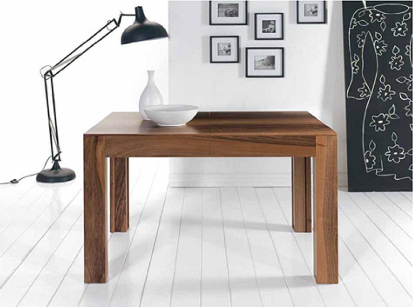 La tavola :. arredamenti tavoli e sedie mobili in legno massello ... Tavolo 120x120 bianco